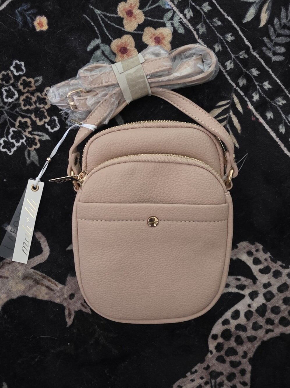 Blush/Nude Crossbody Bag